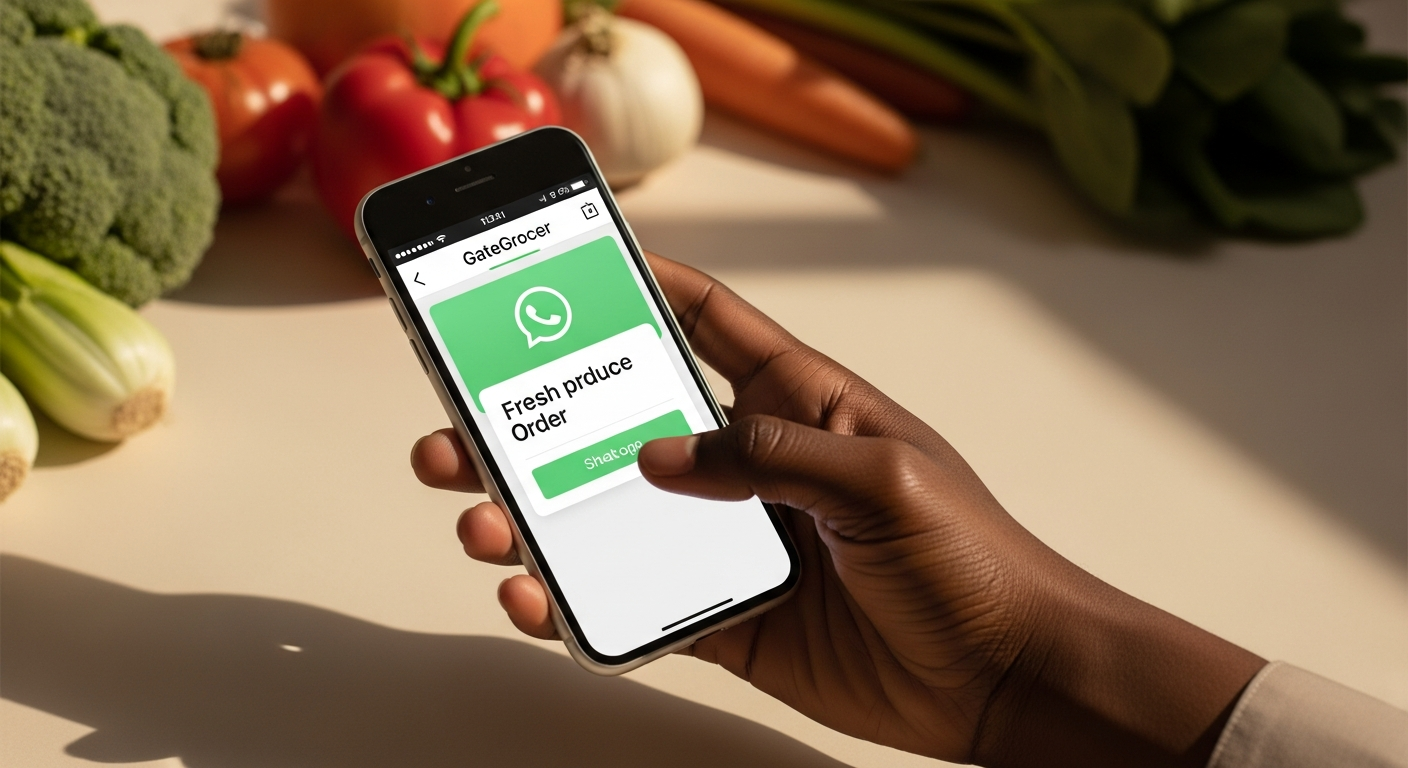 How to Order Fresh Groceries on WhatsApp in Kampala - GateGrocer